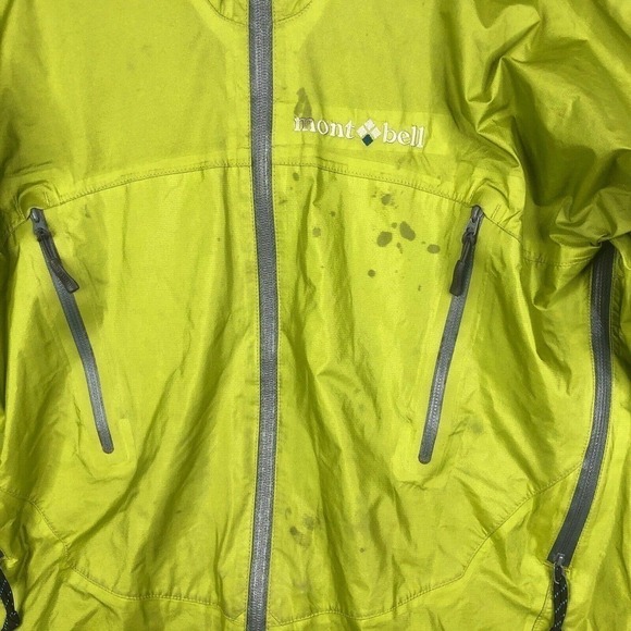 Montbell Jacket Adult XS Peak Shell Lightweight Hooded Full Zip - Picture 2 of 11